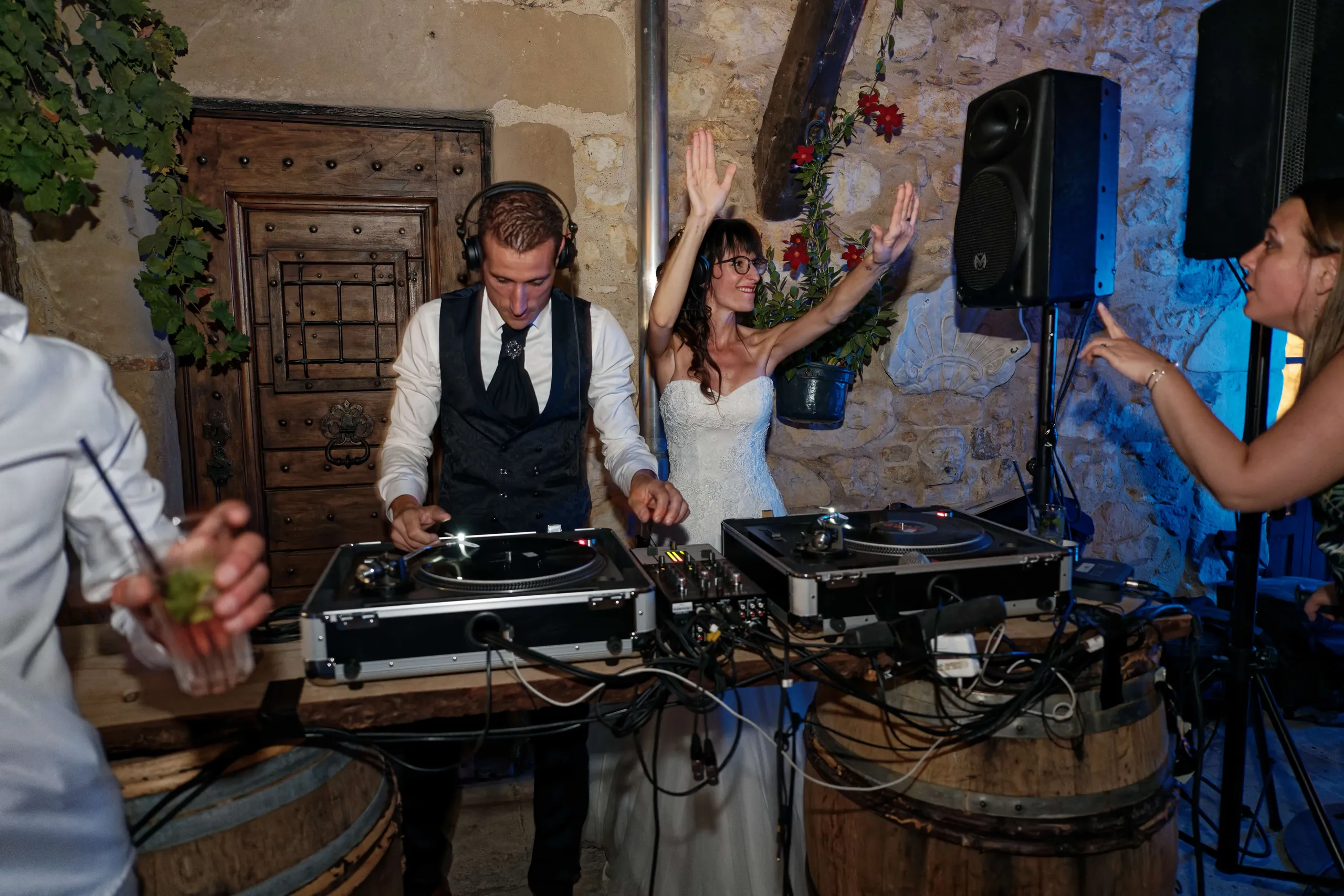 Détails et émotions de mariage