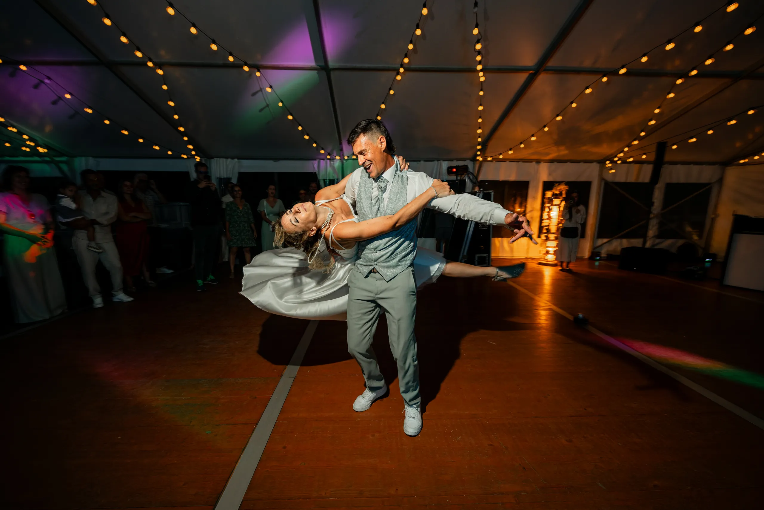 Photo de mariage naturelle